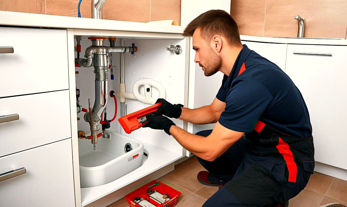 Kalsbeek Plumbing Co at work